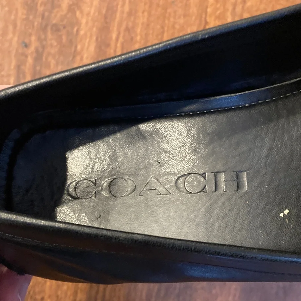 Coach Men's Black Loafers Sz 11